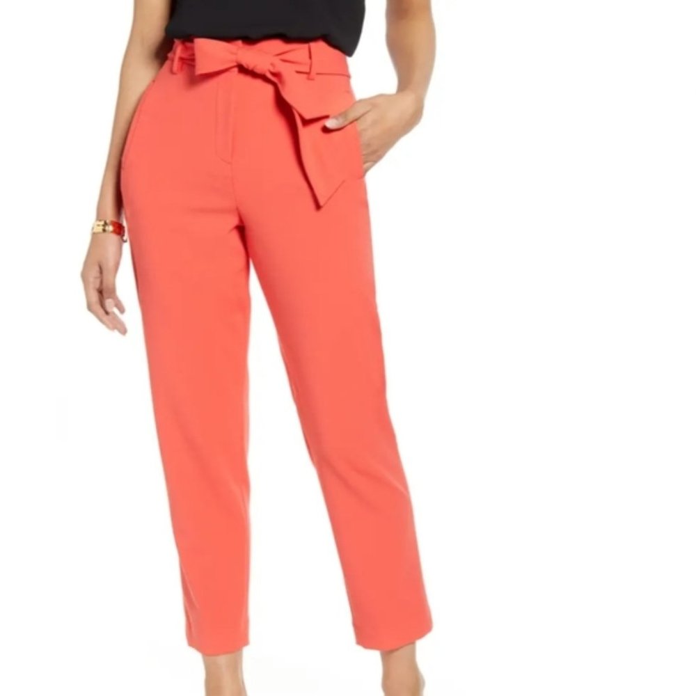 Halogen Tie Waist Twill Pants